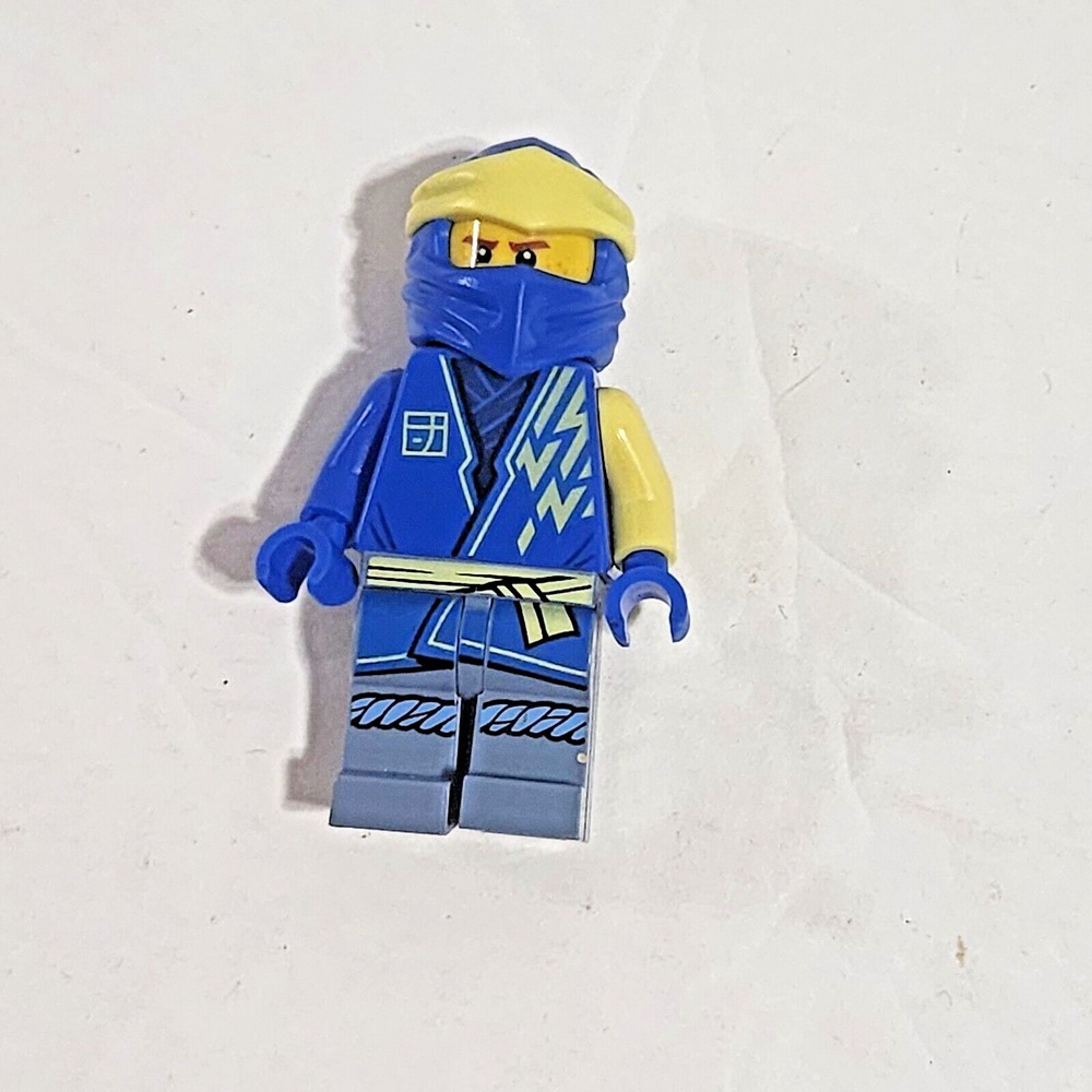 LEGO Ninjago Core Jay Minifig 71765 Blue & Yellow Ninja Figure 1.5"